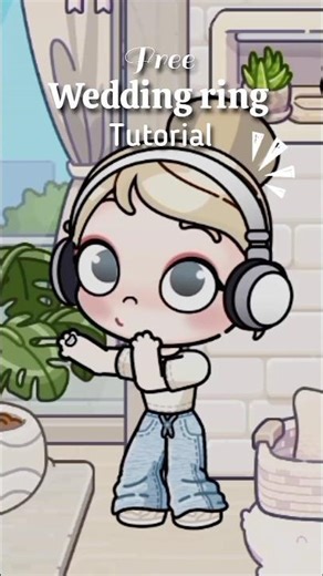 FREE WEDDING RING TUTORIAL! #avatarworldgame #fypシ゚viral