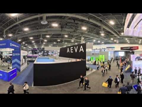 Nvidia’s New Secret Weapon? Aeva 4D LiDAR at CES 2026 West Hall Las Vegas