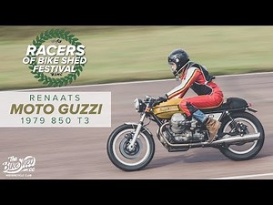 Renaat's Moto Guzzi 850 T3 Cafe Racer - Racers of Bike Shed Festival