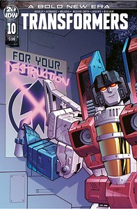 Comic Book Review – Transformers #10