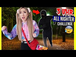 schwarze STALKER SCHATTEN ist hinter mir 3 Uhr SOMMER Nachts her (All nighter Challenge geht schief)