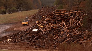 Lake Lure making major progress clearing lake's debris pile