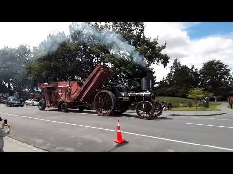 Single Cylinder Burrell Traction Engine