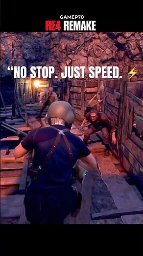 Leon Speedruns Village on PRO MODE Resident Evil 4 Remake