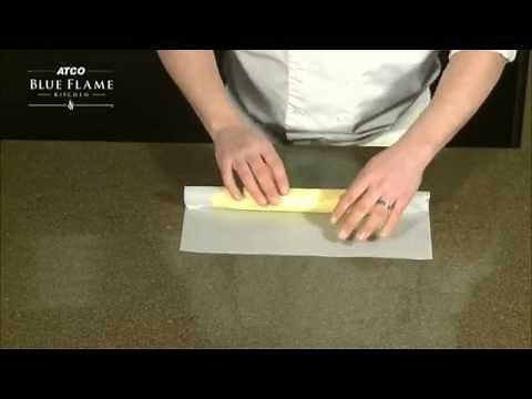 How To Roll Compound Butter Into A Log
