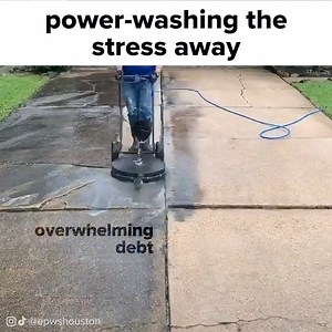 10M views · 2.4K reactions | Me power-washing my troubles away  Thanks to: tiktok.com/@epwshouston instagram.com/epwshouston | Just Satisfying Things | Facebook