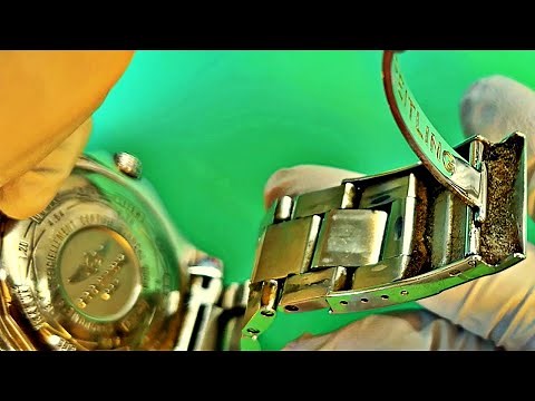 Watch cleaning for the first time in 10 years Breitling