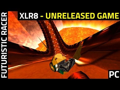 XLR8 - unreleased game (1998) - PC Futuristic Racing Games