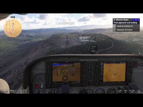Microsoft flight simulator Walkthrough PT9 Traffic pattern.