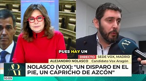 🔴 Alejandro Nolasco Asensio en El Programa de Ana Rosa: "No llegamos a un acuerdo de presupuestos con el PP porque no quiso. El señor Azcón no presentó los presupuestos en las Cortes por si el PSOE se abstenía, porque sabía que se iba a pegar un batacazo" | VOX España