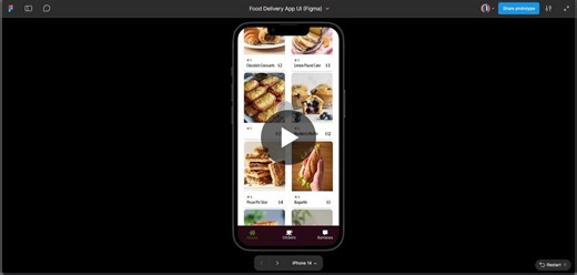 #figma #uidesign #uxdesign #mobileapp #foodapp #uiux #ui_ux #food_delivery_app_ui | Sirpurkar Vaibhav