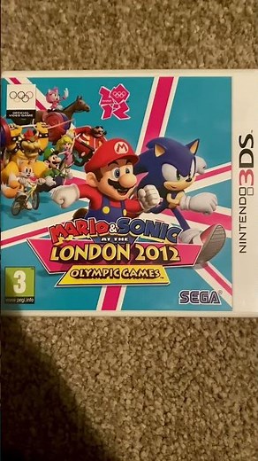Mario & Sonic at the London 2012 Olympic Games (3DS) – Complete Copy 🇬🇧 | Case, Manual & Cartridge