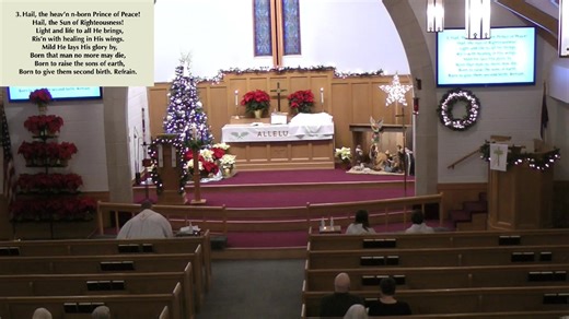 Thursday, December 25th, 2025 service ***Christmas Morning*** Please comment below to let us know you're watching! | Bethlehem Lutheran Church Crete