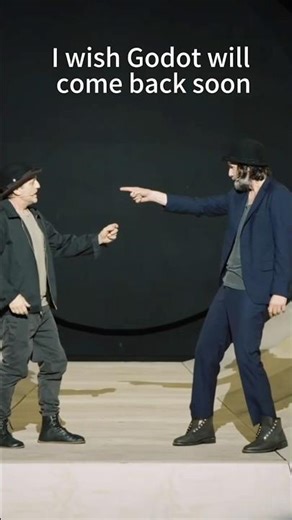 Let’s hope @Godot will come back soon @keanu Reeves @Alex Winter