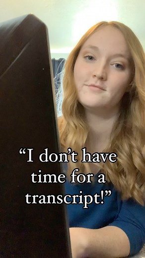 6 comments | Under Transcript Stress?  Feeling like you don’t have...