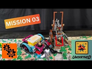 2025-2026 FLL UNEARTHED Mission 03 Mineshaft Explorer Solution with Spike Prime