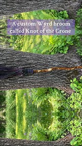 47K views · 1.3K reactions | #witchlifestyle #witchbroom #witchlife #witchy #Witches #brooms #witchythings #witchyaesthetic #witchybusiness #Witchcore #witch | Three Moon Brooms | Facebook