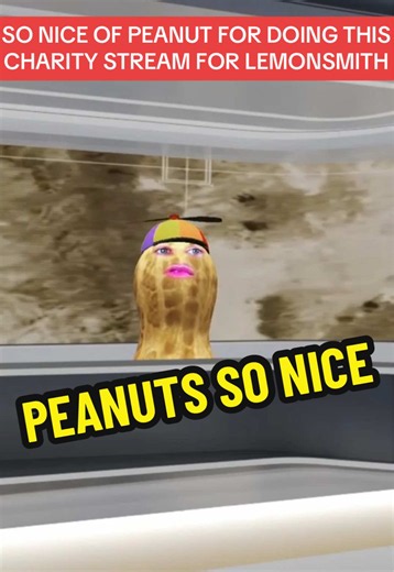 Peanut how nice of you for doing this charity stream for @HeyYouVideoGame tonight 😭 you are truly a peanut of honor there Bungulator! 😂 🎬twitch.tv/theburntpeanut @theburntpeanut #theburntpeanutclip #theburntpeanut #theburntpeanutclips #fyp #peanut