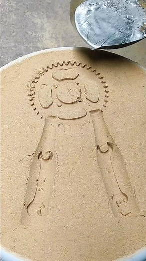 Advanced Sand Casting Technology 🔥 | Molten Metal Process Explained EP - 88 #art #satisfying