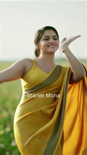 Putham Pudhu Kaalai Dance ☀️💛 Vibrating in Yellow! #Shorts #SareeDance #Tamil