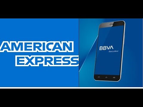 Como pagar la tarjeta American Express mediante la app de BBVA Mexico.