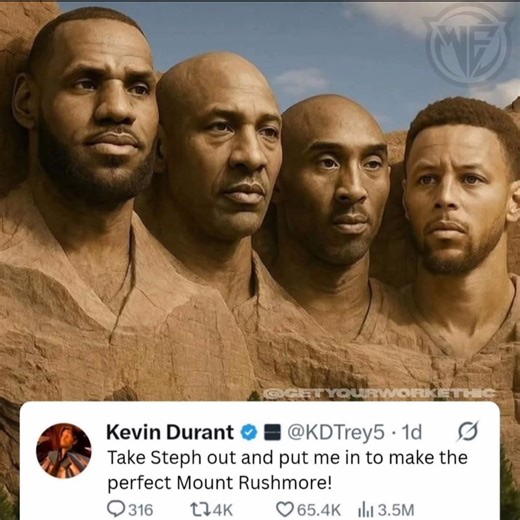 NBA Mount Rushmore 🏀🏀🏀 "Let's Talk About It, Is Kevin Durant Correct?" | Marvin Williams