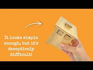 Project Genius Honey Hive Secret Box Wooden Puzzle