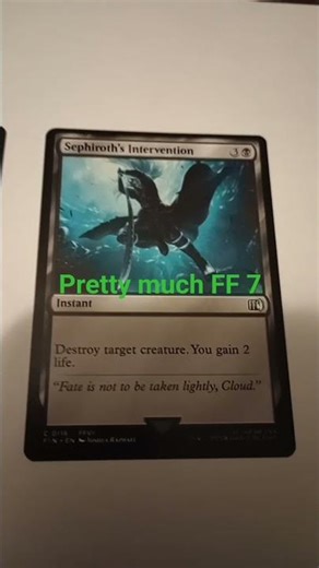 This Aerith MTG card is better than you think #mtg #cardgame #trending