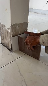 Techniques To install Tiles With Square Column | Daily Works CVR
