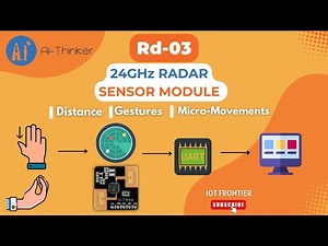 Rd-03: 24GHz Radar Module by Ai-Thinker | Details and Demo