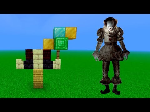 How to spawn IT: Pennywise on Minecraft Bedrock Edition 