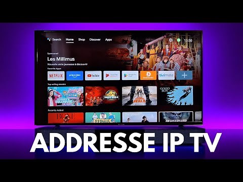 Where is the IP address on your TV