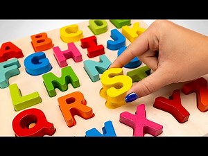 Puzzles & Play for Preschool Toddlers - Best Learn ABC Puzzle for Kids