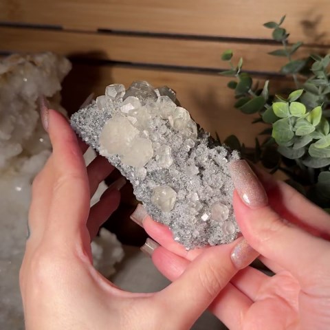 Calcite Crystal Cluster Natural Optical Calcite Crystals Over Druzy Quartz Cluster Raw Mixed Mineral Specimen for Rock Collection Display - Etsy