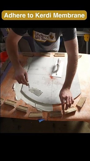 Cutting Tile around an Arch Niche