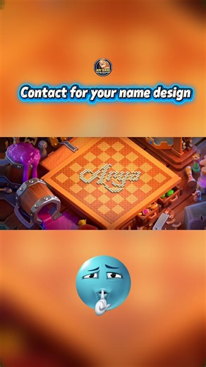 top new base design coc // letter base coc// name base coc // coc base art @ClashOfClans