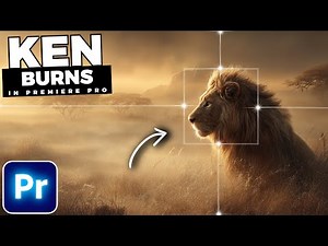 How To Add a KEN BURNS Effect In Premiere Pro