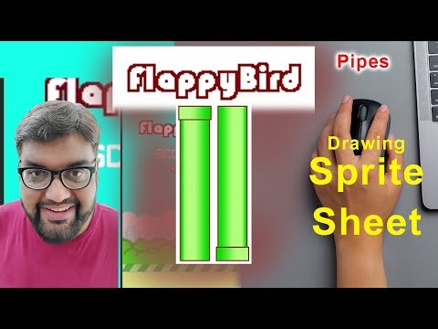 Drawing the Pipe Hurdles - How to make Flappy Birds [Game Graphics]