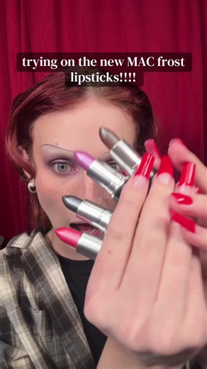 MAC Frost Lipstick Try-On: Which Shade Is Your Favorite?