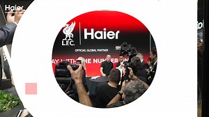 6.7M views · 57K reactions | #PlayWithTheNumberOnes From global tennis stages to the green fields of football, Haier is driven by the pursuit of excellence. From screens to streets, this spirit is brought closer to everyone. Each challenge turns into achievement ⚽ Each achievement opens doors to endless possibilities. Witness the rise with @psg and @liverpoolfc . Embrace the glory. ✨ #Haier #LFC #PSG #OfficialPartner #IFA2025 | Haier | Facebook