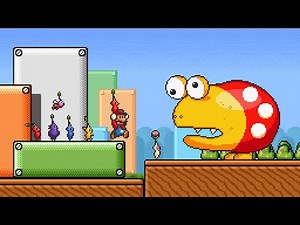 Pikmin... in Super Mario Bros. 3! (remastered)