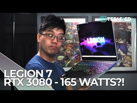 Lenovo Legion 7 Review - 165W RTX 3080 Is No Joke!