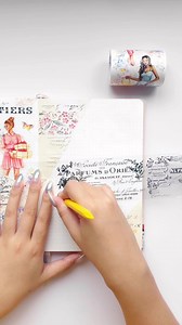 65K views · 1.7K reactions | ASMR Aesthetic Journaling Washi tapes: Bloom & Vogue Wide Washi / PET Tape Parisian Écriture Wide Washi / PET Tape | The Washi Tape Shop | Facebook