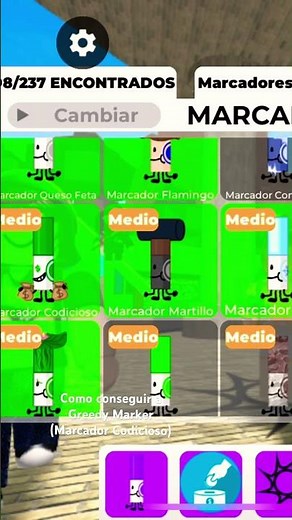 Como conseguir a Greedy Marker (Medio)en Find The Markers.(Roblox) #findthemarkers