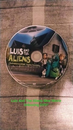 Luis And The Aliens New Movie Unboxing DVD? 📀🛸👽🏘️🎥📸