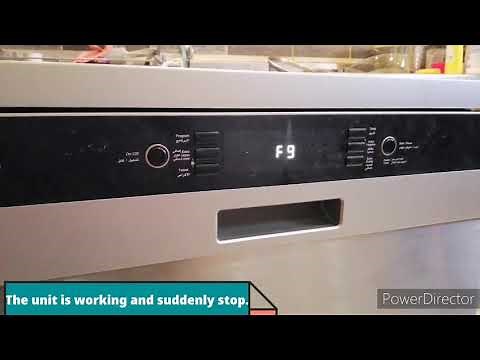How to repair Dishwasher Error F9?