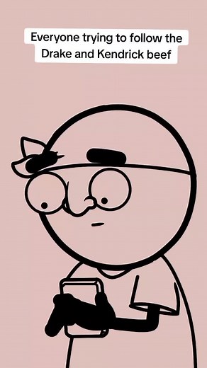 pov: everyone trying to follow the drake and Kendrick beef 😂 audio credit by @zay dante #daybreakanimations #funnyvideos #drake #kendricklamar