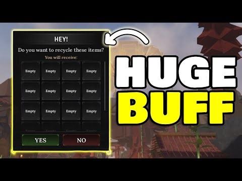 THE FORGE GOT HUGE BUFFS! (Island 4 + Recycle System)