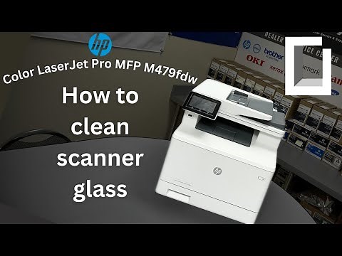 HP Color LaserJet Pro MFP M479 | How To Clean Scanner Glass | Onyx Tutorials