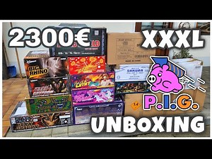 2300€ Pyro In Germany Feuerwerk Unboxing 🔥 | XXXL Bestellung 🤩 | Pyro TV